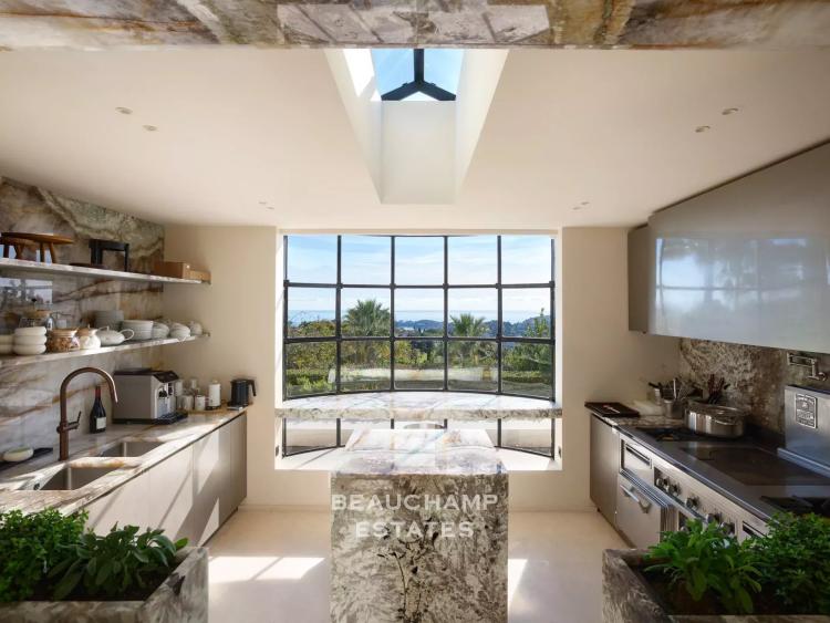Villa contemporaine 6 chambres avec vue mer panoramique  – Saint-Jean-Cap-Ferrat