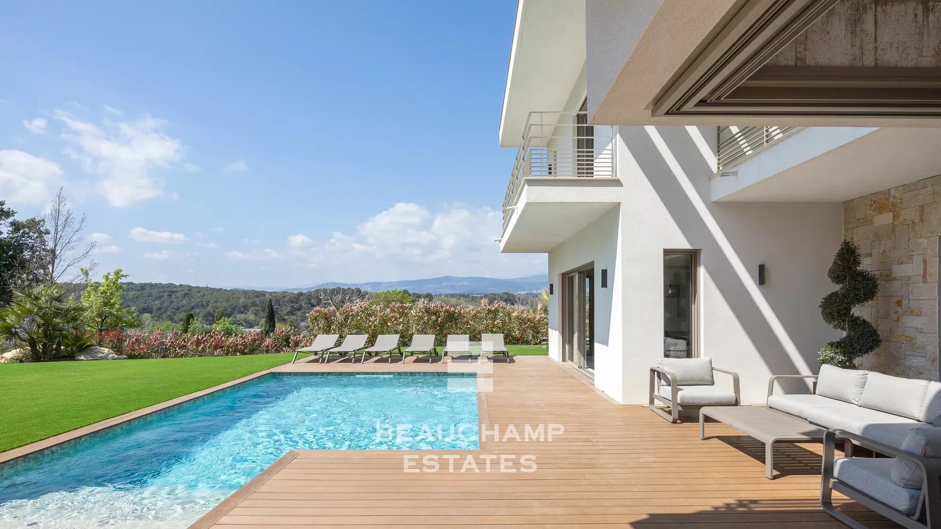 Propriété contemporaine neuve de 6 chambres avec vue dégagée - Mougins