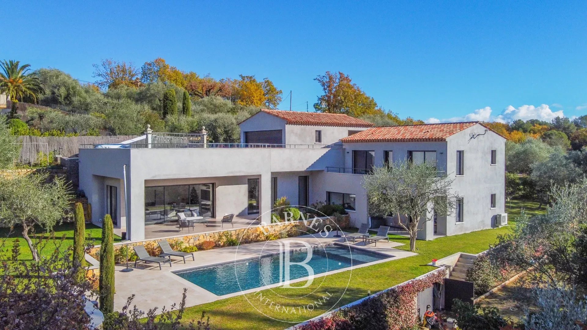 Le Rouret, Villa Contemporaine, Piscine, 4 Chambres