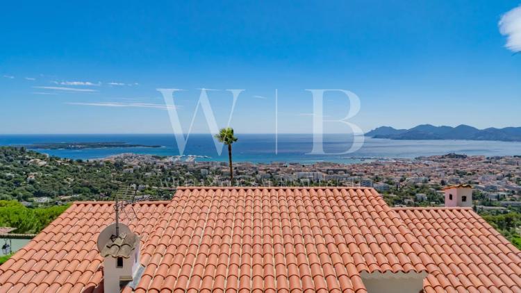Cannes, la Californie - Prestigieuse villa avec vue panoramique à 180° - Domaine sécurisé