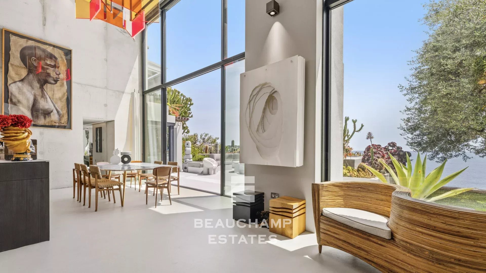 Villa contemporaine 5 chambres avec vue mer panoramique - Roquebrune-Cap-Martin