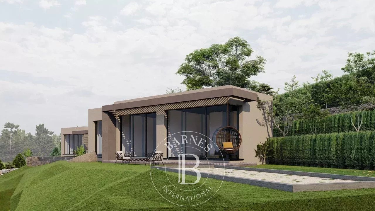 Biot - Terrain constructible 1798 m² - Vue mer époustouflante