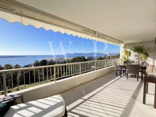 Cannes, la Californie - Splendide 3 Pièces avec vue mer panoramique