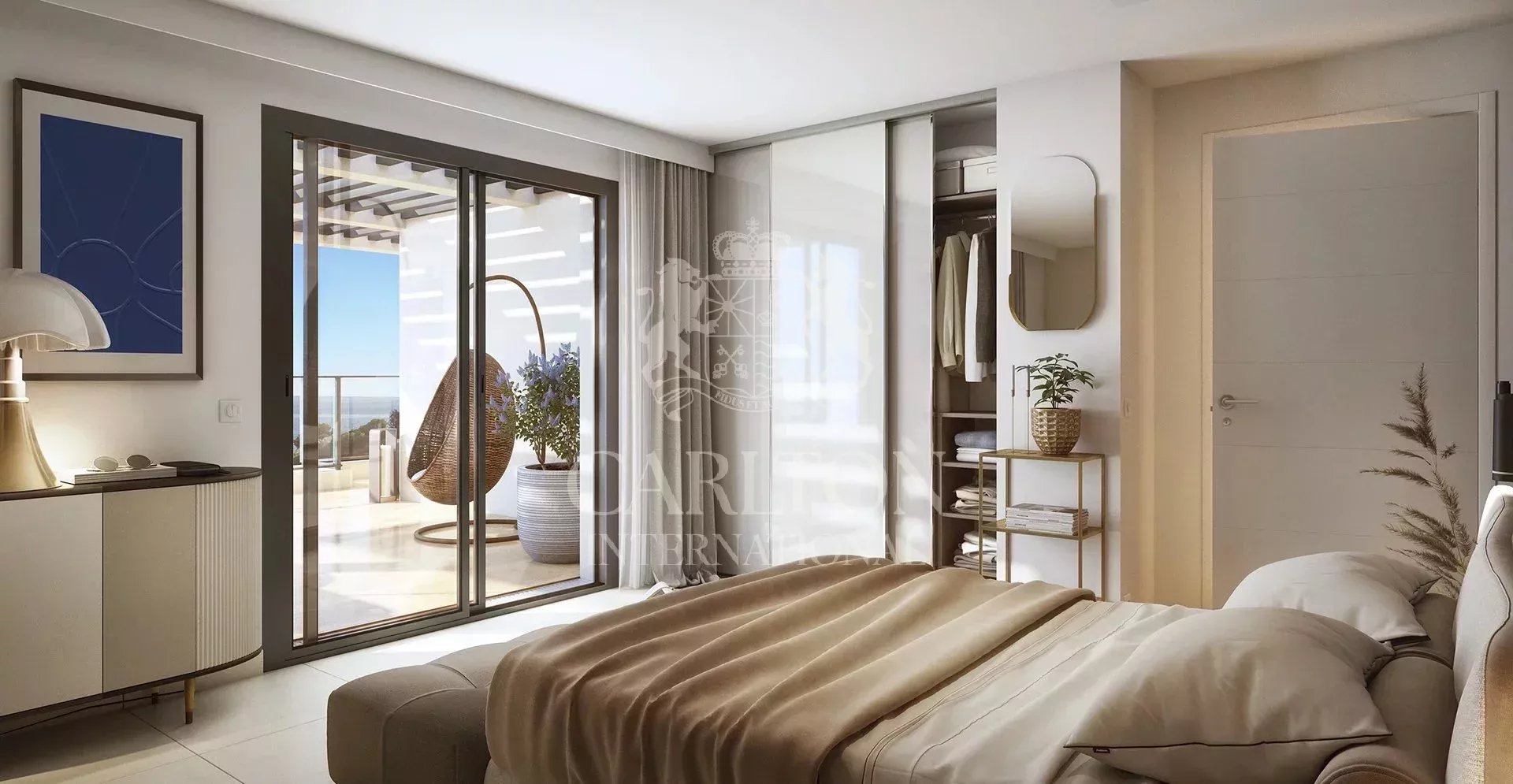 Appartement moderne avec piscine à Èze