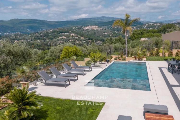 Villa Contemporaine 5 chambres vue dégagée - Opio