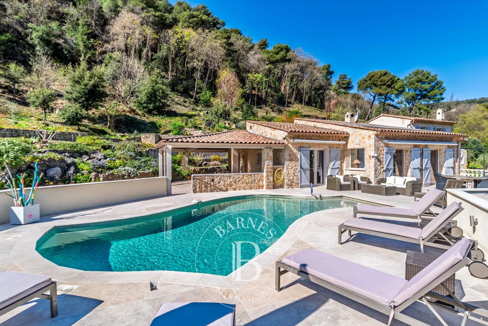 Grasse, Saint-François - Villa provençale en pierre - 4 chambres