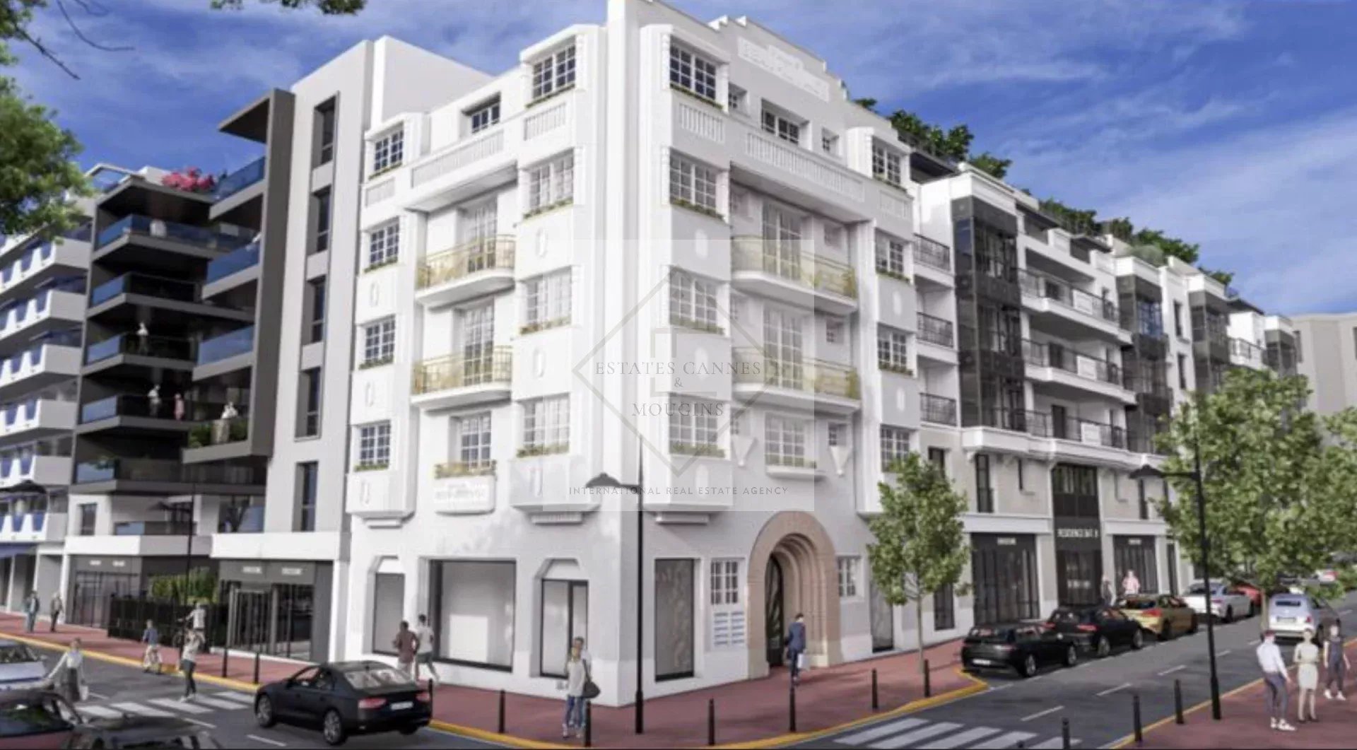 Juan-les-Pins – appartement neuf en première ligne face à la mer