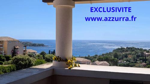 AGAY CAP ESTEREL SUPERBE T3 DUPLEX VUE MER PANORAMIQUE. PARKING PRIVE