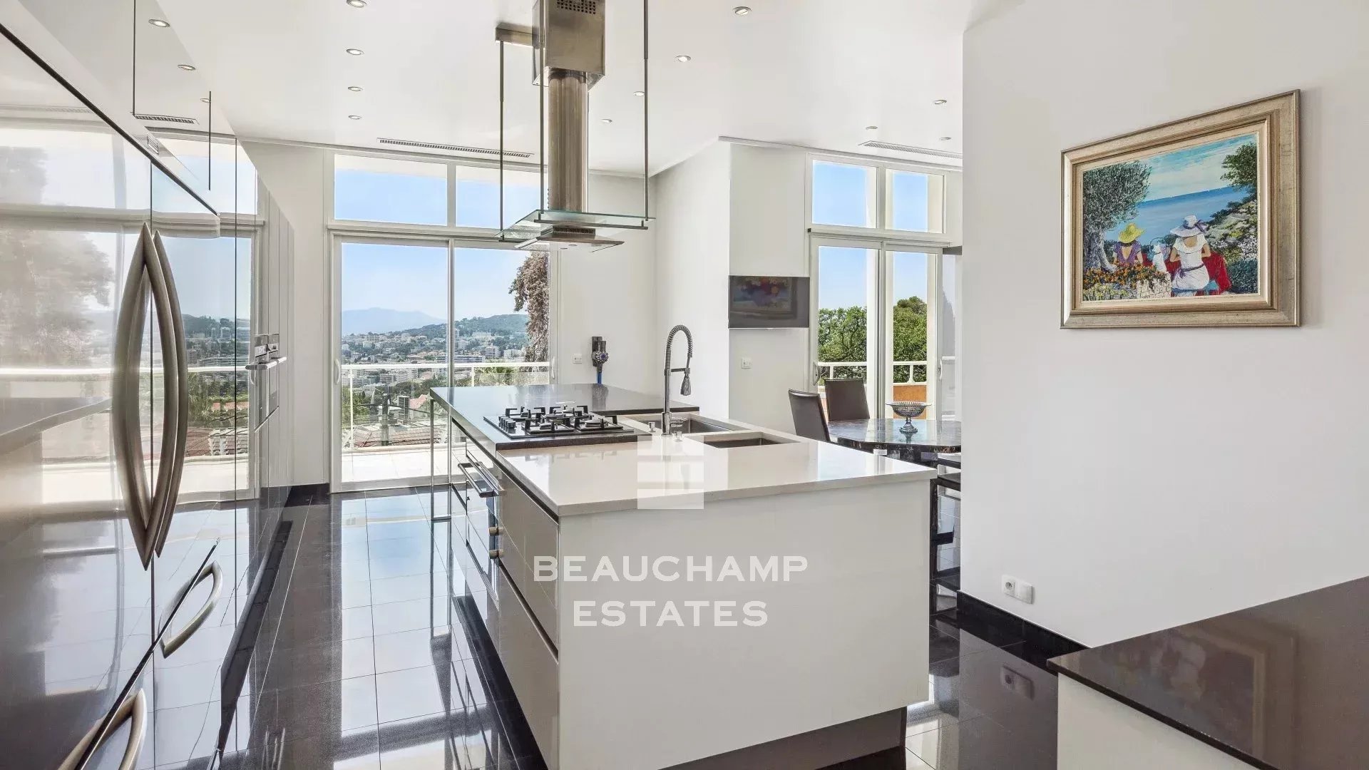Villa moderne avec vue mer panoramique - Cannes Oxford