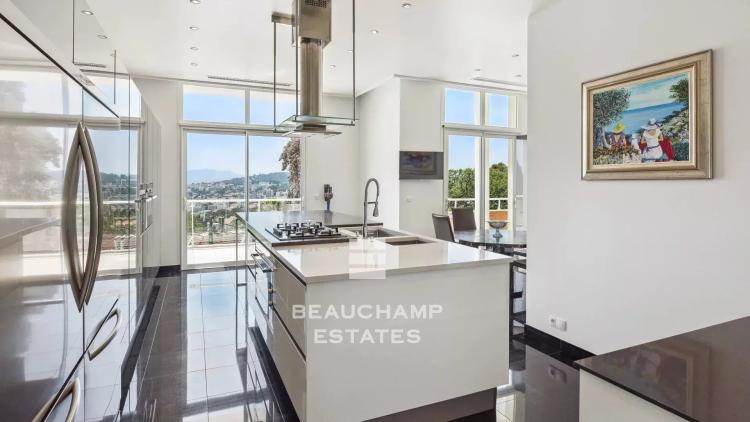 Villa moderne avec vue mer panoramique - Cannes Oxford
