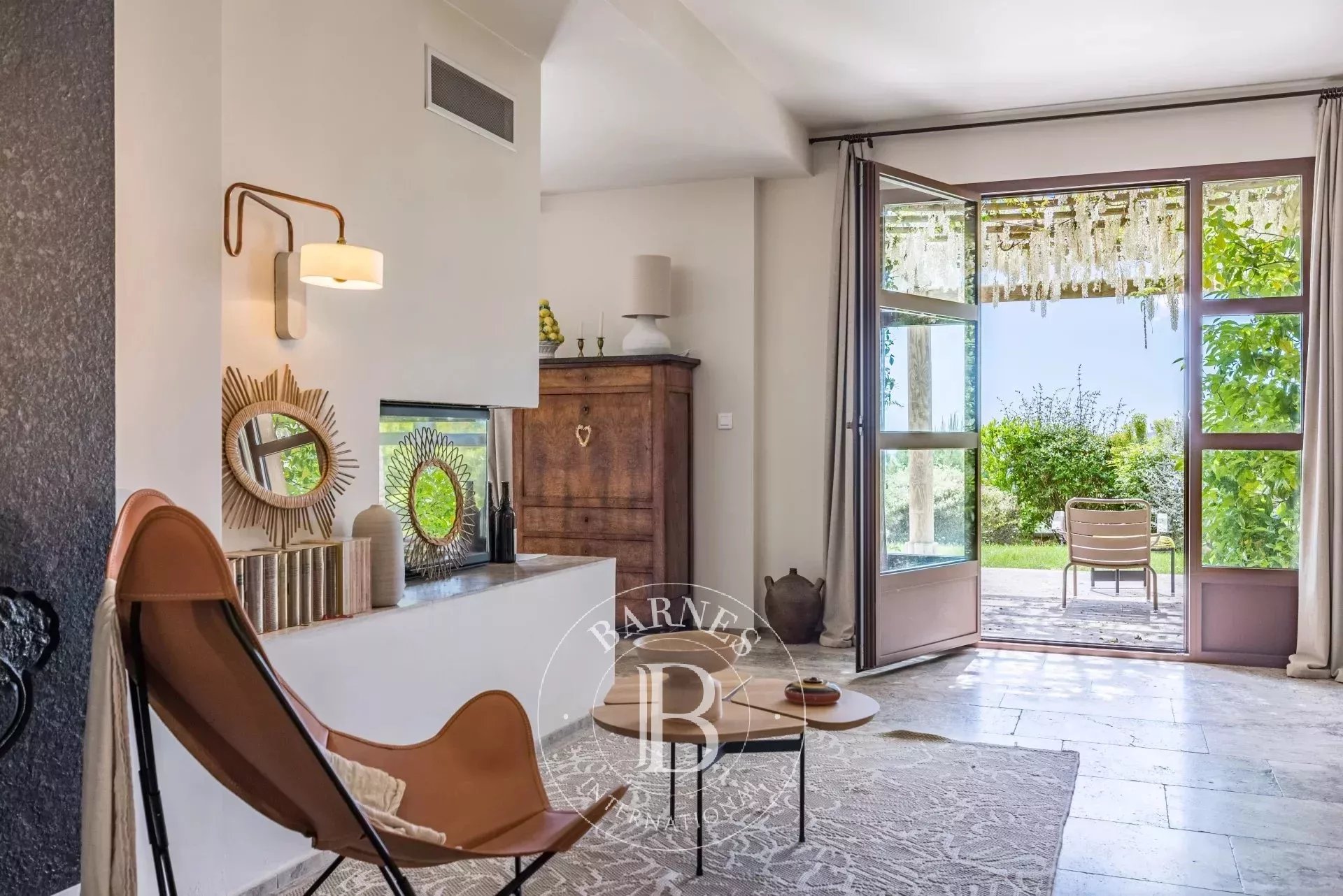 Chateauneuf-Grasse - Mas Contemporain avec Vue Mer, 5 Chambres