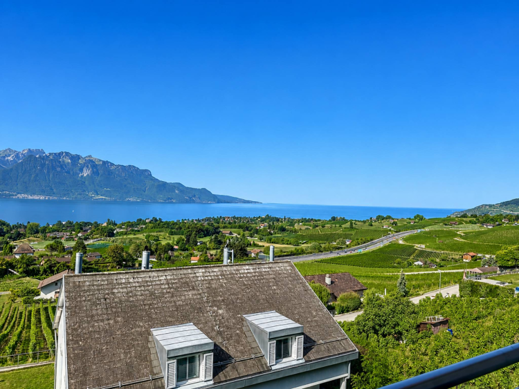 Villa jumelle de 5.5 pièces, avec vue panoramique sur le lac et les Alpes !