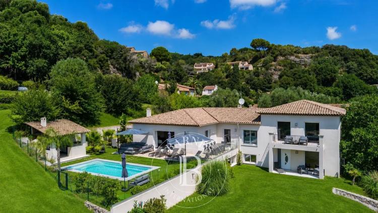 BIOT – Saint Julien – Villa contemporaine avec vue panoramique