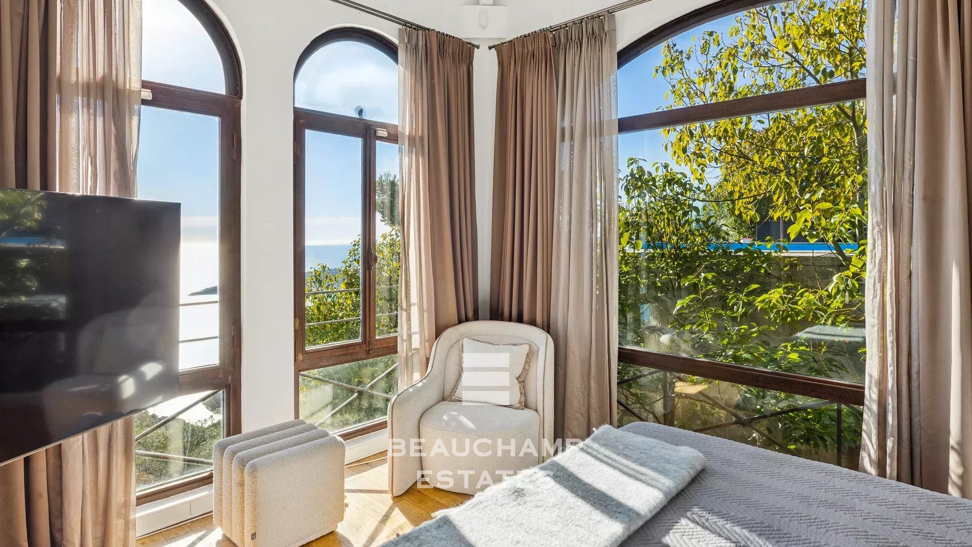 Villa provençale  4 chambres avec vue mer panoramique - Èze