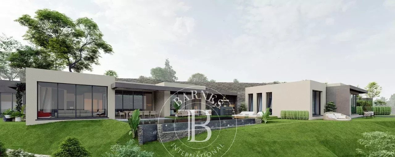 Biot - Terrain constructible 1798 m² - Vue mer époustouflante