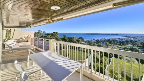 appartement avec vue mer panoramique - 3 chambres - cannes californie