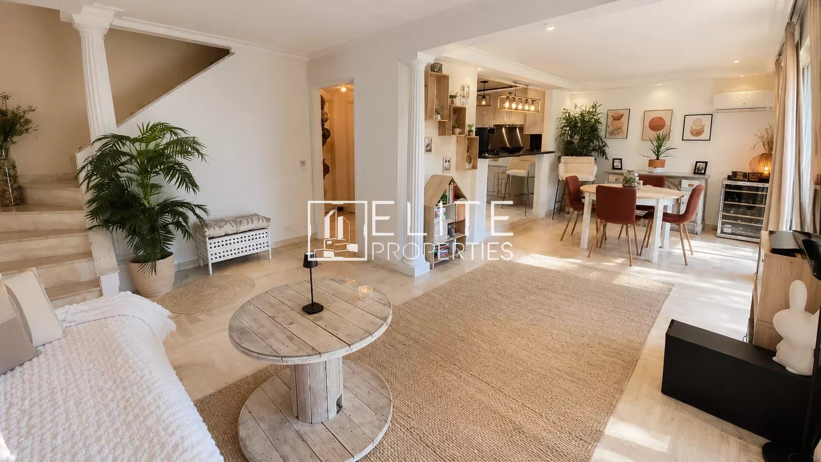 Duplex 87m2 - Jardin + garage + caves