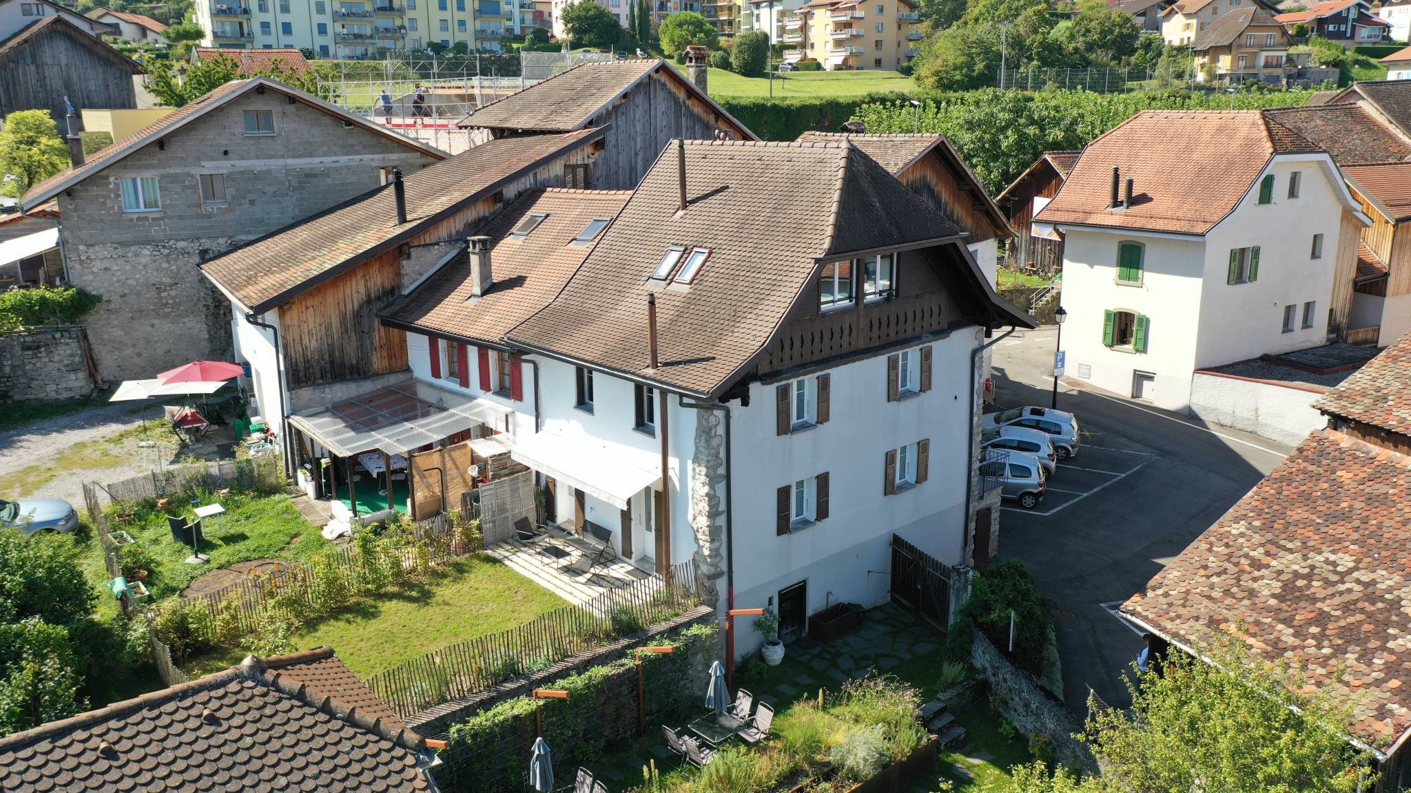 Maison de 2 appartements, située au coeur du village de Saint-Gingolph