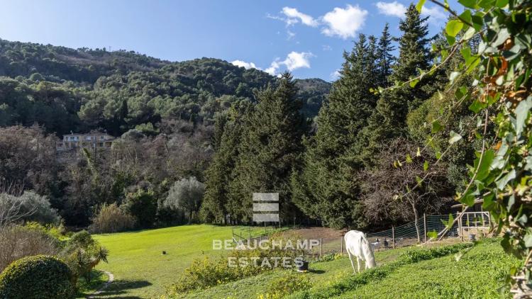 Villa palladienne avec vaste terrain - Menton