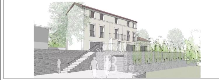 Grasse - Saint François - Terrain viabilisé vue mer - 2300m²