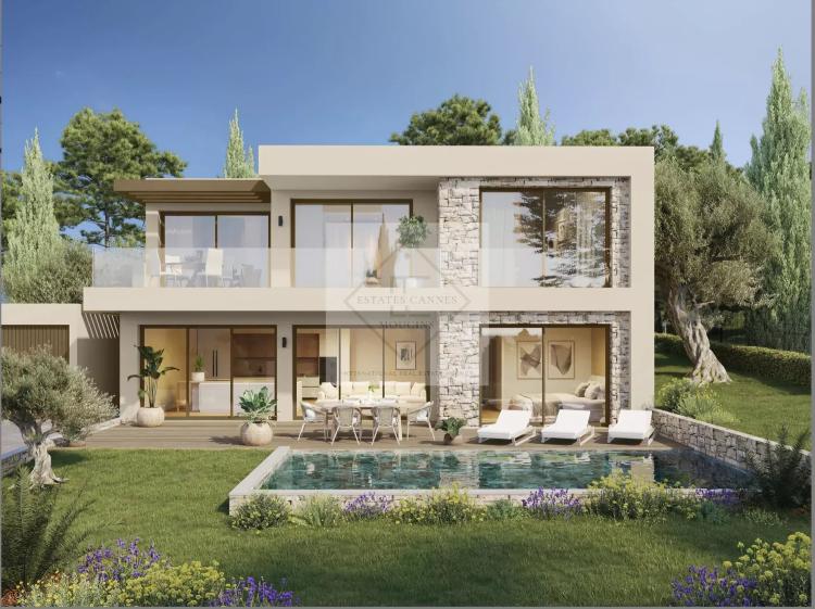 VILLA CONTEMPORAINE – EMPLACEMENT PRIME À MOUGINS