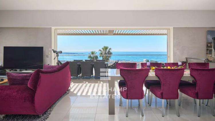 Exclusivité - Villa moderne 5 chambres avec vue mer panoramique - Golfe Juan