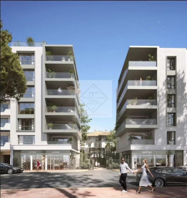 Juan-les-Pins – appartement neuf en première ligne face à la mer