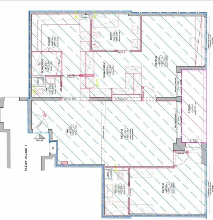 Appartement rénové de 2 chambres