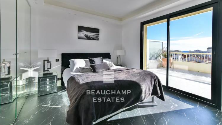 Penthouse 4 chambres en avec vue mer panoramique - Cannes Centre