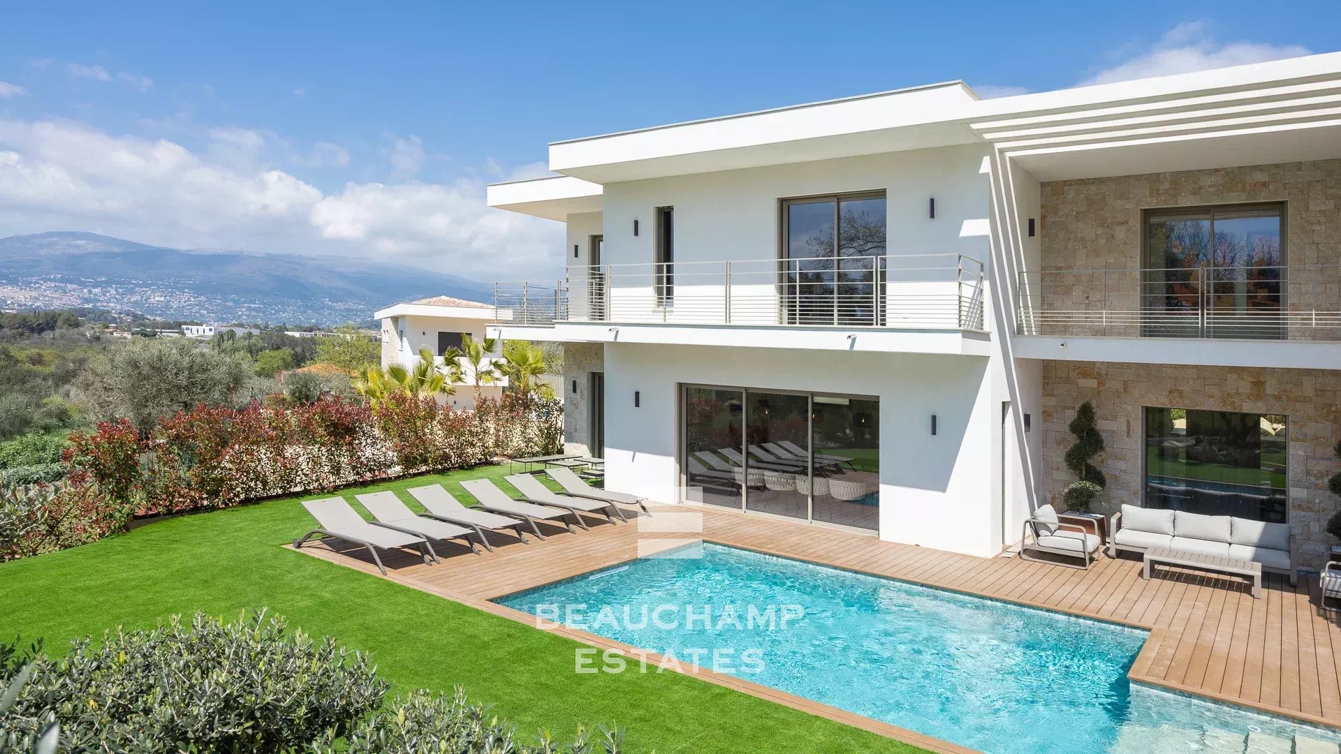 Propriété contemporaine neuve de 6 chambres avec vue dégagée - Mougins