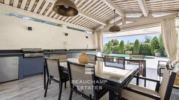 Villa 5 chambres néo-provençale avec aperçu mer - La Roquette-sur-Siagne