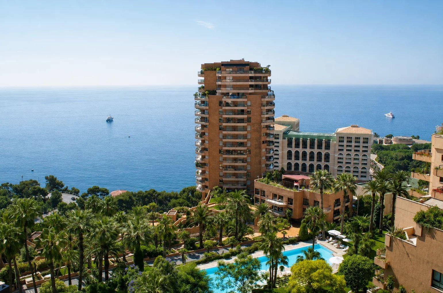 Duplex de 230 m² au dernier étage avec vue panoramique sur la merDuplex dernier étage