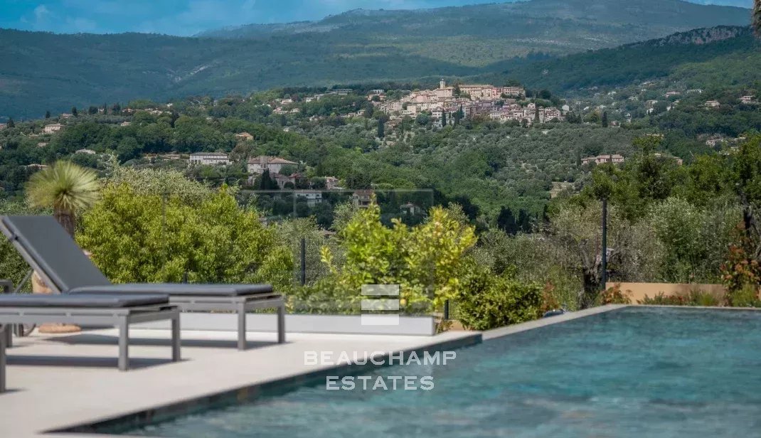 Villa Contemporaine 5 chambres vue dégagée - Opio