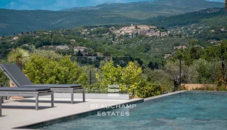Villa Contemporaine 5 chambres vue dégagée - Opio