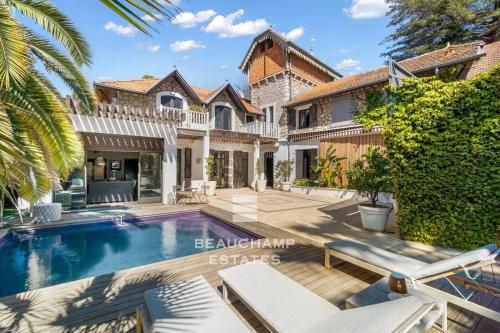 villa avec piscine calme - Cannes Montfleury