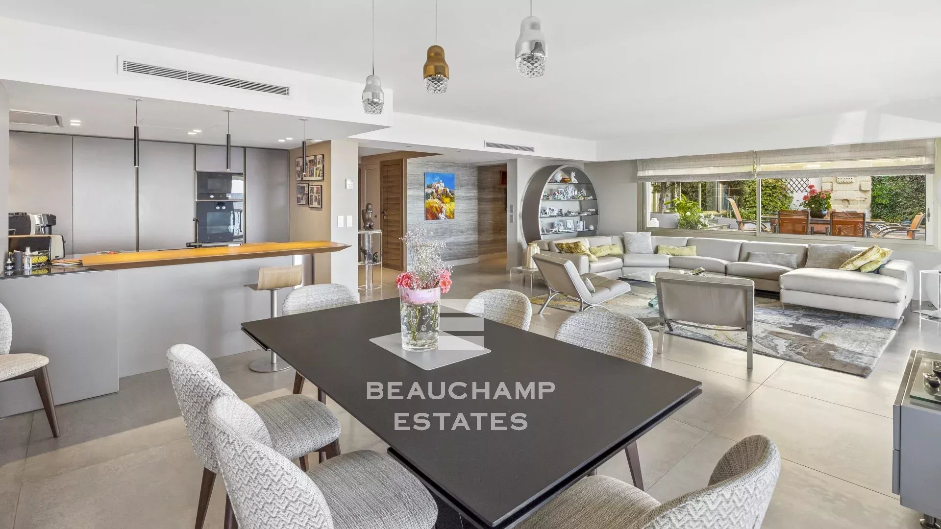 Penthouse 4 chambres avec vue mer - Cannes Californie