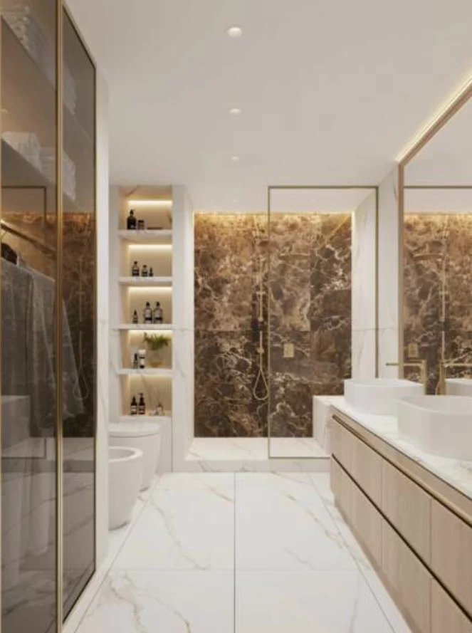 Superbe appartement de 3 chambres entièrement rénové avec des finitions de luxe
