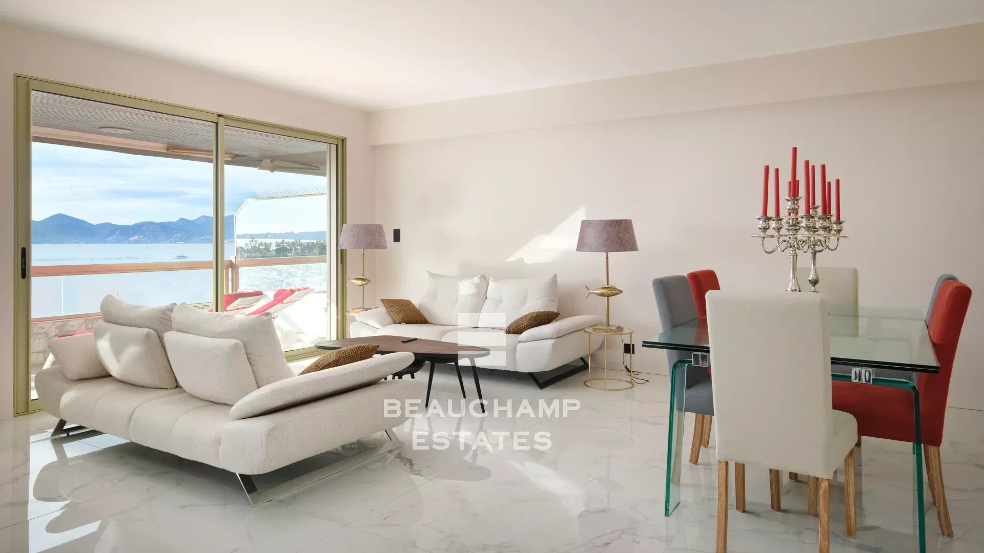 Cannes croisette - appartement avec vue mer panoramique