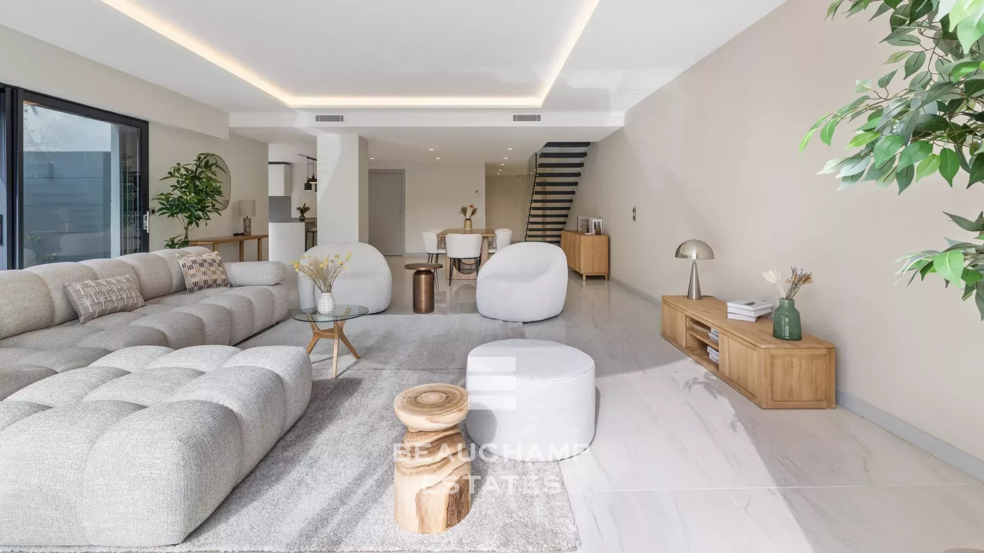 Appartement 4 chambres avec jardin et piscine - Saint-Jean-Cap-Ferrat