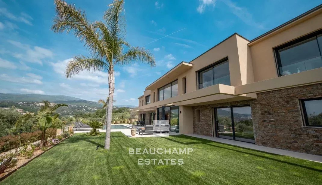 Villa Contemporaine 5 chambres vue dégagée - Opio