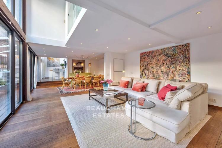 Duplex 4 chambres avec jardin - Cannes Centre