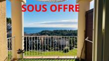 SOUS OFFRE Agay Cap Esterel superbe appartement entièrement rénové, vue mer panoramique