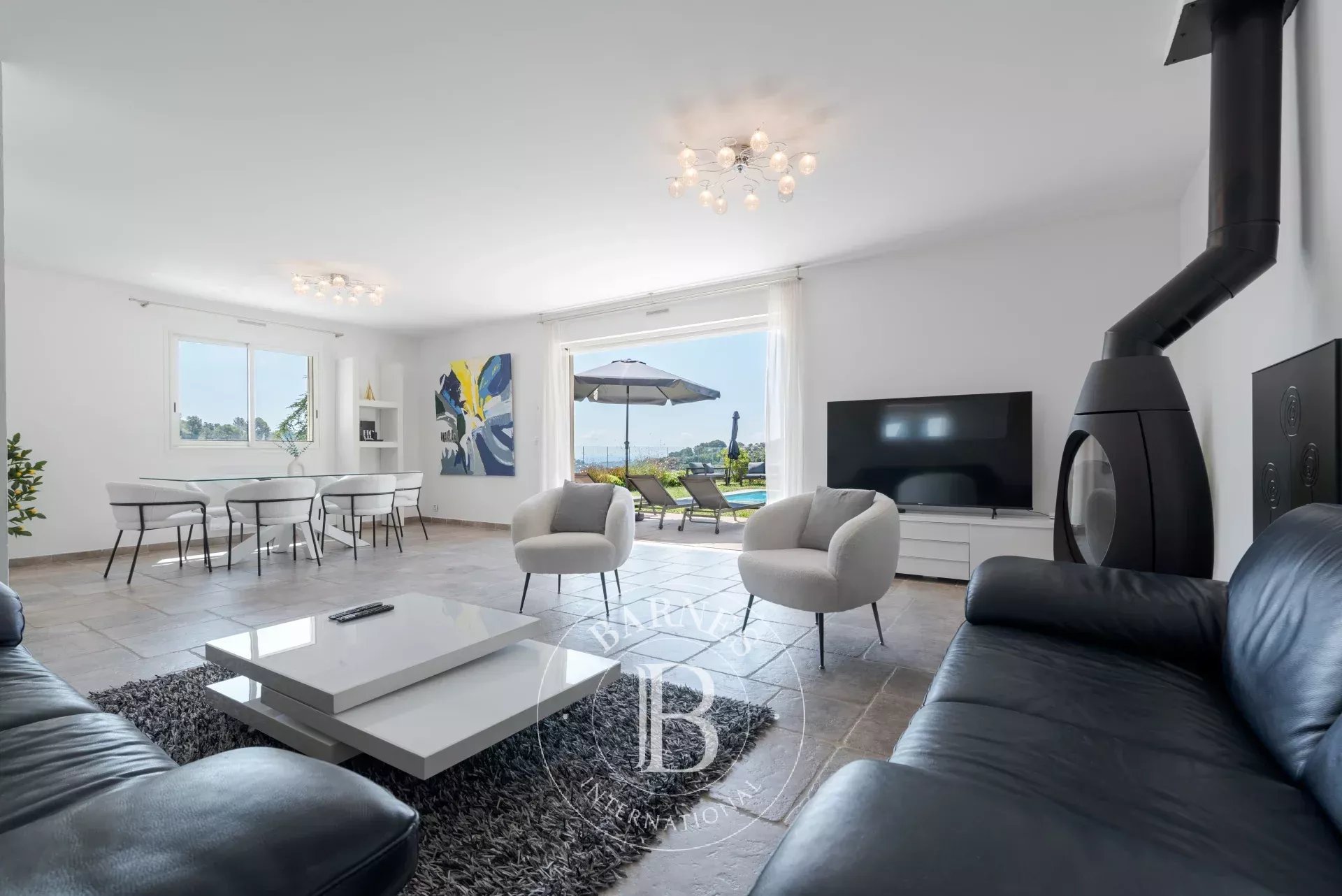 BIOT – Saint Julien – Villa contemporaine avec vue panoramique