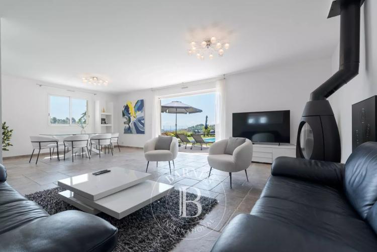 BIOT – Saint Julien – Villa contemporaine avec vue panoramique