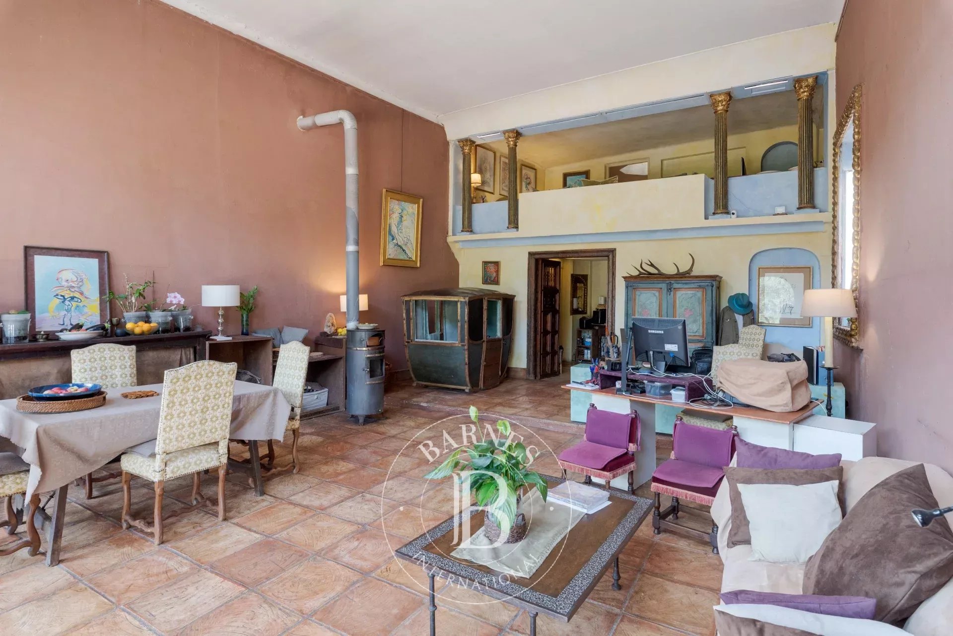 Grasse Saint-François – Propriété de caractère au cœur d'un parc de plus d'un hectare