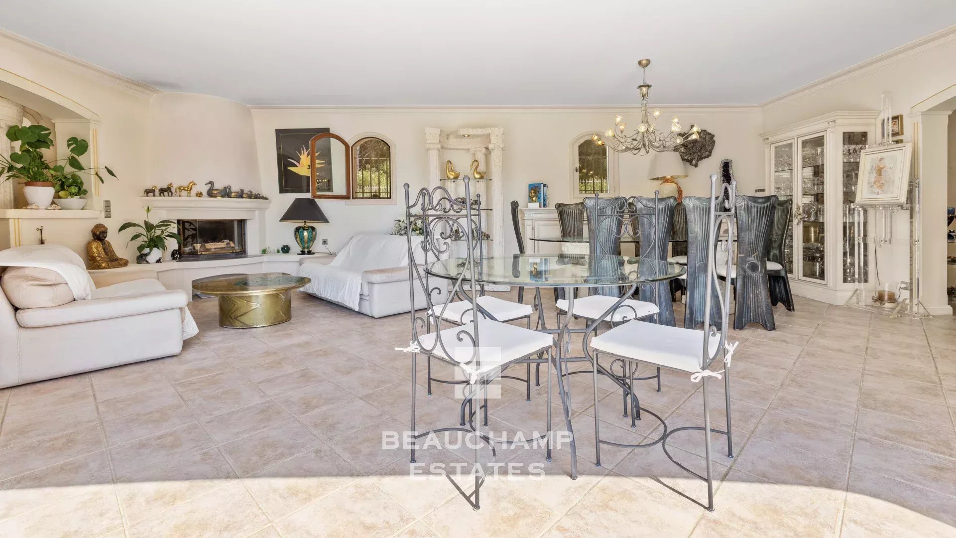 Villa plain-pied de 4 chambres avec vue panoramique - Cabris
