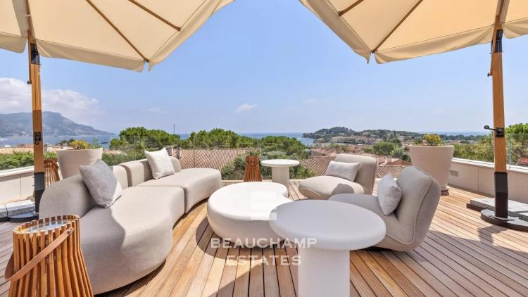 Villa contemporaine 4 chambres avec vue mer -  Saint-Jean-Cap-Ferrat
