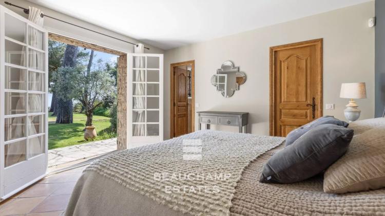 Villa provençale 5 chambres avec vue mer panoramique - Mougins