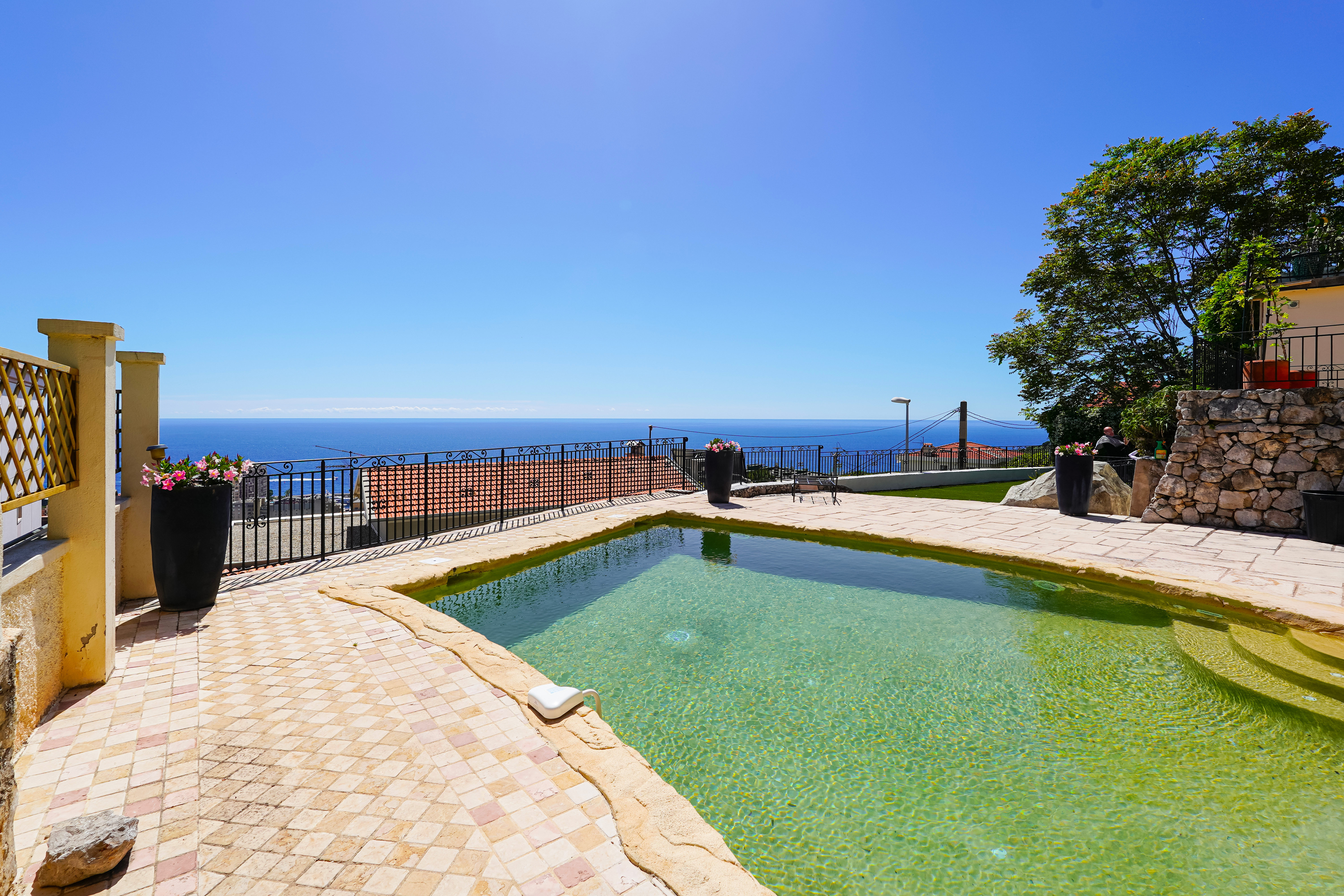CAP D'AIL - VILLA - VUE MER PANORAMIQUE