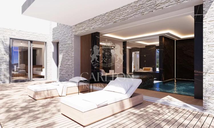 Propriété d’exception avec vue mer imprenable